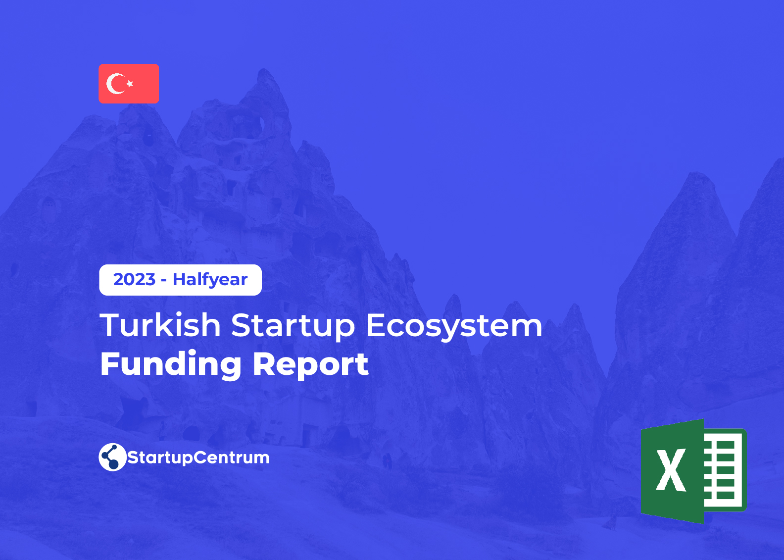 2023 - Halfyear Turkish Startup Ecosystem Funding Report (Excel) Cover Image
